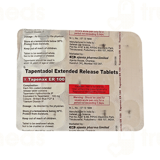 Tapenax Er 100 Tablet 15