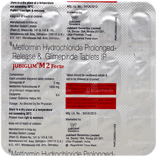 Jubiglim M 2 Forte Tablet 15