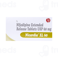 Nicardia Xl 60 Tablet 15 Nicardia Xl 60 Tablet 15