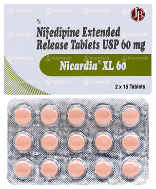 Nicardia Xl 60 Tablet 15