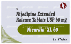 Nicardia Xl 60 Tablet 15 Nicardia Xl 60 Tablet 15
