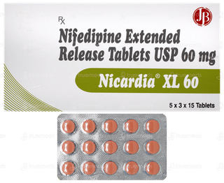 Nicardia Xl 60 Tablet 15