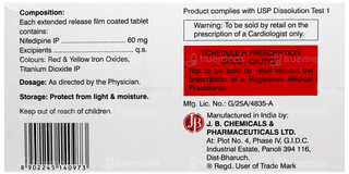 Nicardia Xl 60 Tablet 15