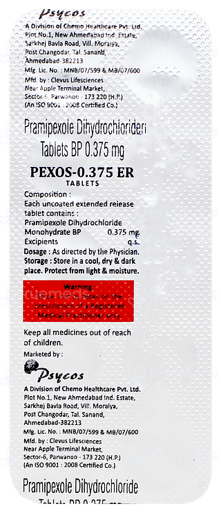 Pexos 0.375 Er Tablet 10