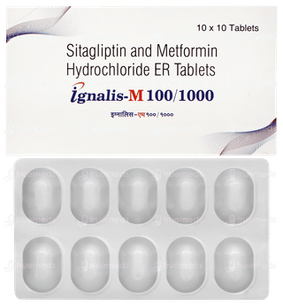 Ignalis M 100/1000 Tablet 10