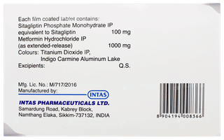 Ignalis M 100/1000 Tablet 10