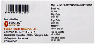 Xzid 30 Xr Tablet 10