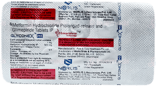 Glyconex M 1/500Mg Tablet Pr 10