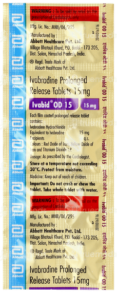 Ivabid Od 15 Tablet 10