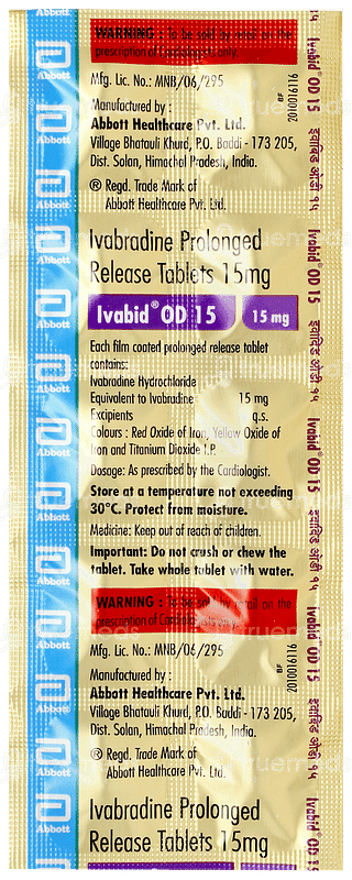 Ivabid Od 15 Tablet 10