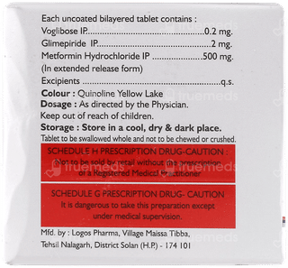 Glimicer Mv 2 Tablet 10