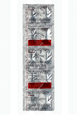 Farobact 300 MG Tablet Er 10