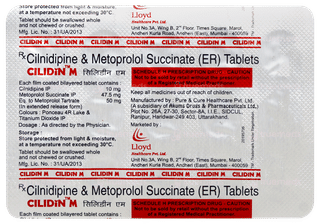 Cilidin M Tablet 15