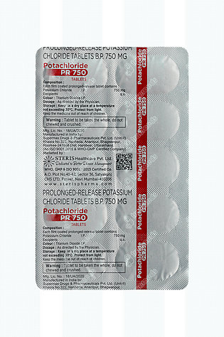 Potachloride Pr 750 Tablet 10