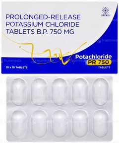 Potachloride Pr 750 Tablet 10 Potachloride Pr 750 Tablet 10