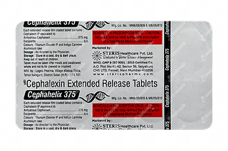 Cephahelix 375 MG Tablet 10