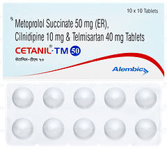 Cetanil Tm 50 Tablet 10