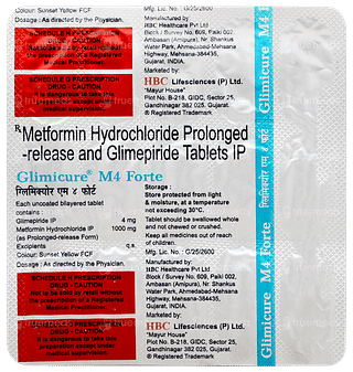 Glimicure M4 Forte Tablet 15