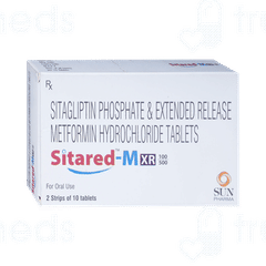 Sitared M Xr 100/500 Tablet 10