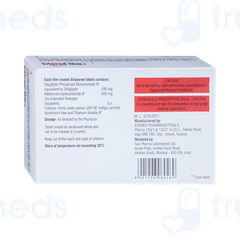 Sitared M Xr 100/500 Tablet 10