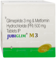 Jubiglim M 3 Tablet 15