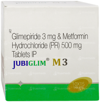 Jubiglim M 3 Tablet 15
