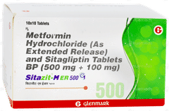 Sitazit M Er 500 Tablet 10