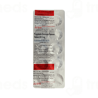 Gabawin Er 82.5 Tablet 10