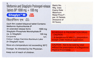 Sitaglyn M 100/1000 Tablet 10