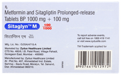 Sitaglyn M 100/1000 Tablet 10 Sitaglyn M 100/1000 Tablet 10