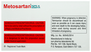 Metosartan Ch 50/6.25 Tablet 10