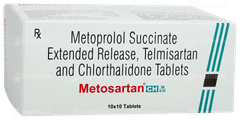 Metosartan Ch 50/6.25 Tablet 10 Metosartan Ch 50/6.25 Tablet 10