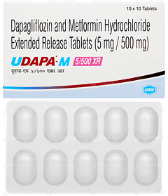 Udapa M 5/500 Xr Tablet 10