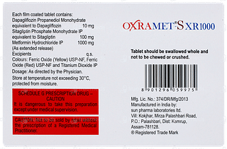 Oxramet S Xr 1000 Tablet 7