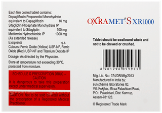 Oxramet S Xr 1000 Tablet 7