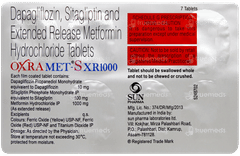 Oxramet S Xr 1000 Tablet 7 Oxramet S Xr 1000 Tablet 7