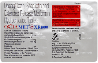 Oxramet S Xr 1000 Tablet 7