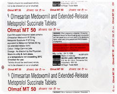Olmat Mt 50 Tablet 15 Olmat Mt 50 Tablet 15