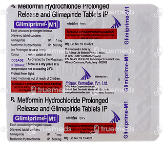 Glimiprime M 1/500 MG Tablet Pr 15