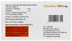 Tofashine Xr 11mg Tablet 10 Tofashine Xr 11mg Tablet 10