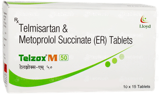 Telzox M 50 Tablet 15