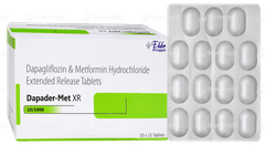 Dapader Met Xr 10/1000 Tablet 15
