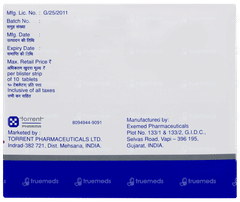 Sitaxa Dm 10/100/500 Tablet 10 Sitaxa Dm 10/100/500 Tablet 10