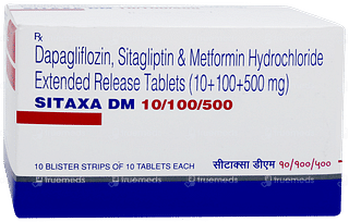 Sitaxa Dm 10/100/500 Tablet 10