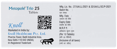 Metopole Trio 25 Tablet 10 Metopole Trio 25 Tablet 10
