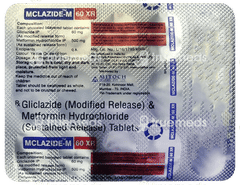 Mclazide M 60 Xr Tablet 15