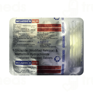 Mclazide M 60 Xr Tablet 15