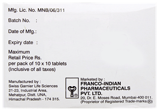 Glyciphage G 0.5 Tablet 10