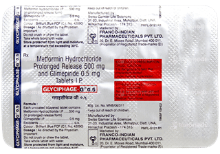 Glyciphage G 0.5 Tablet 10