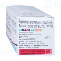 Udapa M 5/1000 Xr Tablet 10